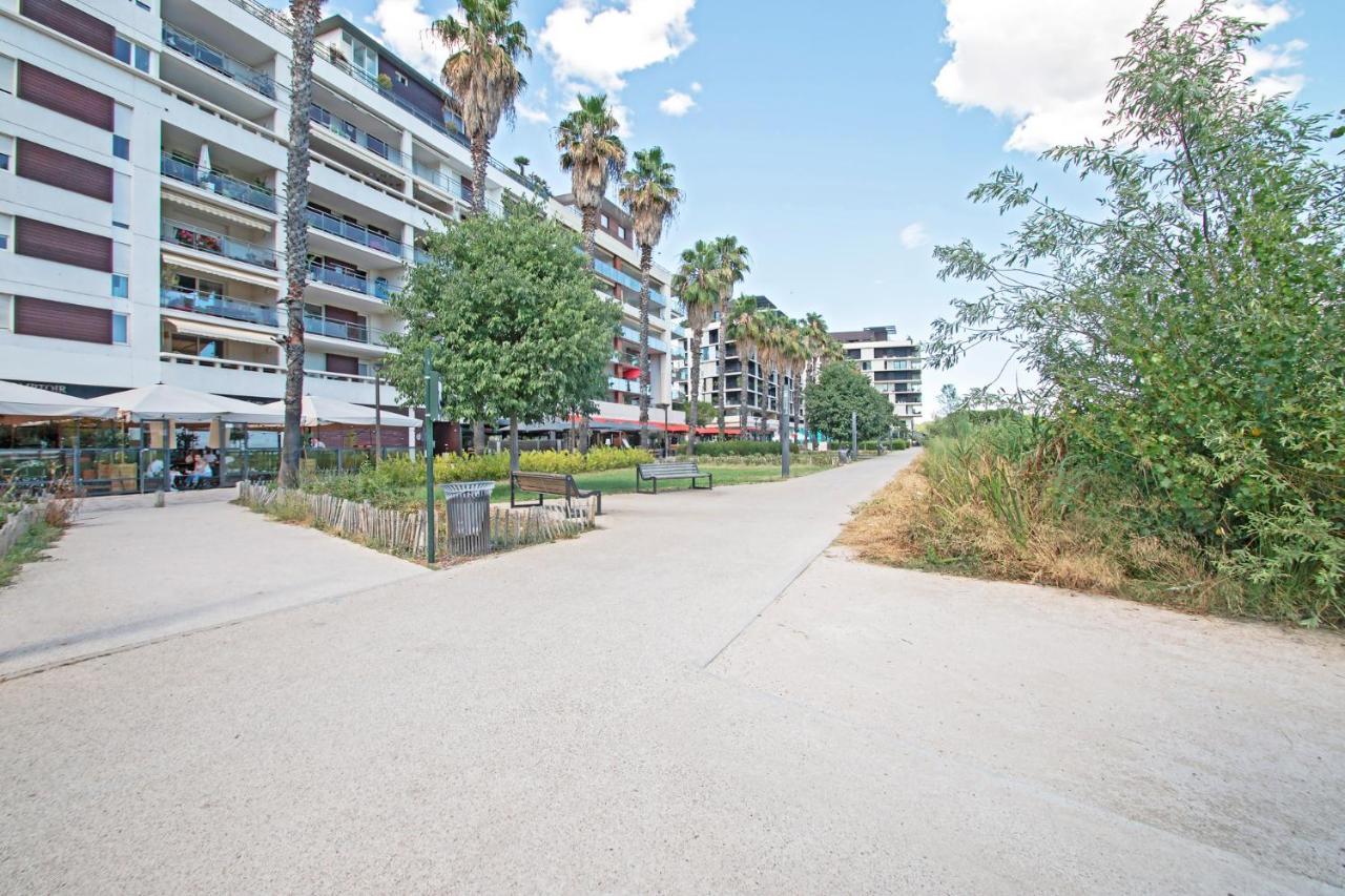 Superbe Appt Port Marianne, Parking Prive, 4 Personnes Appartement Montpellier Buitenkant foto