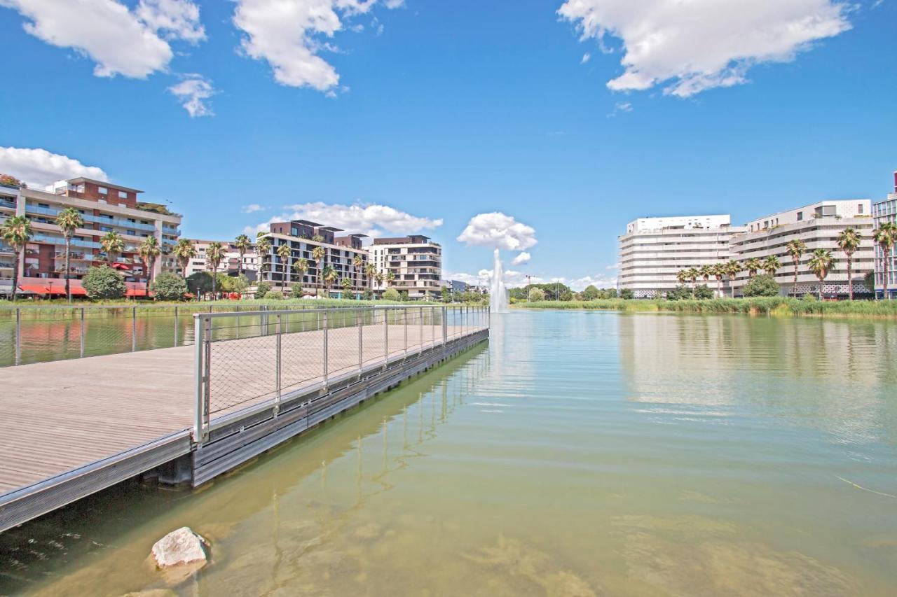 Superbe Appt Port Marianne, Parking Prive, 4 Personnes Appartement Montpellier Buitenkant foto